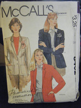 Vintage McCall&#39;s 8402 Misses Lined Jacket Pattern - Size 14 Waist 36 - £5.36 GBP