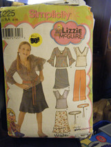 Simplicity Lizzie McGuire 5225 Skirt, Top, Pants &amp; Belt Pattern - Sizes 8-16 - £8.08 GBP