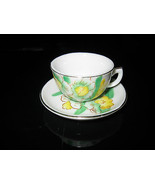 Vintage Hand Painted Mini March Daffodils Cup &amp; Saucer Set - Made in Japan - £13.56 GBP