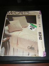 McCall&#39;s 8312 Pillows, Bell Pull, Coverlet, Bermuda Bag, Table Runners G... - £6.42 GBP