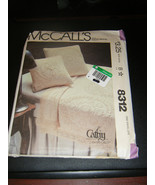 McCall&#39;s 8312 Pillows, Bell Pull, Coverlet, Bermuda Bag, Table Runners G... - £6.53 GBP