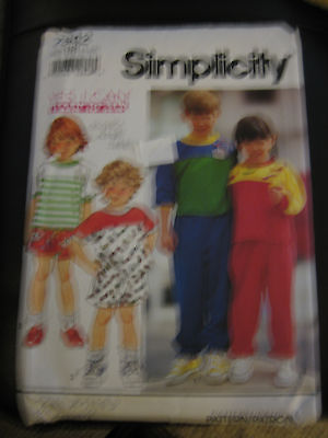 Simplicity 7942 Boys & Girls Pants, Shorts & Top Pattern - Sizes 5 - 6X - £5.04 GBP