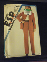 Simplicity 5697 Straight Leg Pants & Unlined Jacket Pattern - Size 14/16/18 - $6.31