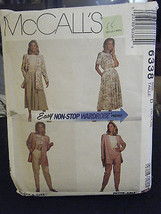 McCall&#39;s 6338 Misses Unlined Jacket, Top, Skirt &amp; Pants Pattern - Size 1... - $7.65
