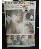 Butterick 5754 Misses Collars, Cuffs &amp; Bows Pattern - £6.11 GBP