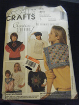 McCall&#39;s Crafts 6722 Detachable Collars &amp; Decorative Fronts Pattern - $5.26