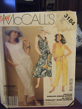 Vintage McCall's Misses Dress & Jumpsuit Pattern - Sizes 6/8/10 - £7.60 GBP