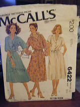 Vintage McCall's Misses Shirt Dresses Pattern - Size 10 Bust 32 1/2 - £7.60 GBP