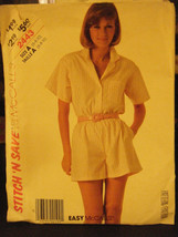 McCall's Stitch'n Save 2443 Misses Shirt & Shorts Pattern - Size 6/8/10 - $7.65