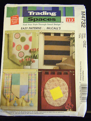Primary image for McCall's #M4732 Trading Spaces Wall Hangings Pattern