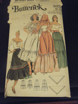Butterick 5375 Misses Peasant Skirt &amp; Scarf Pattern - Waist Size 24 Hip ... - £7.98 GBP