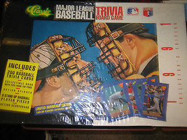 Major League Baseball:  Trivia Board Game - Collector&#39;s Edition (1991) - NEW - £20.68 GBP