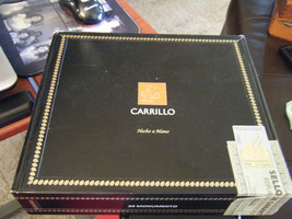 Empty EP Carrillo Dominican Republic Cigar Box With Hologram Seal - £17.42 GBP