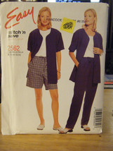 McCall's Stitch'n Save 2562 Unlined Jacket, Pants & Shorts Pattern - Size 14-20 - $5.55