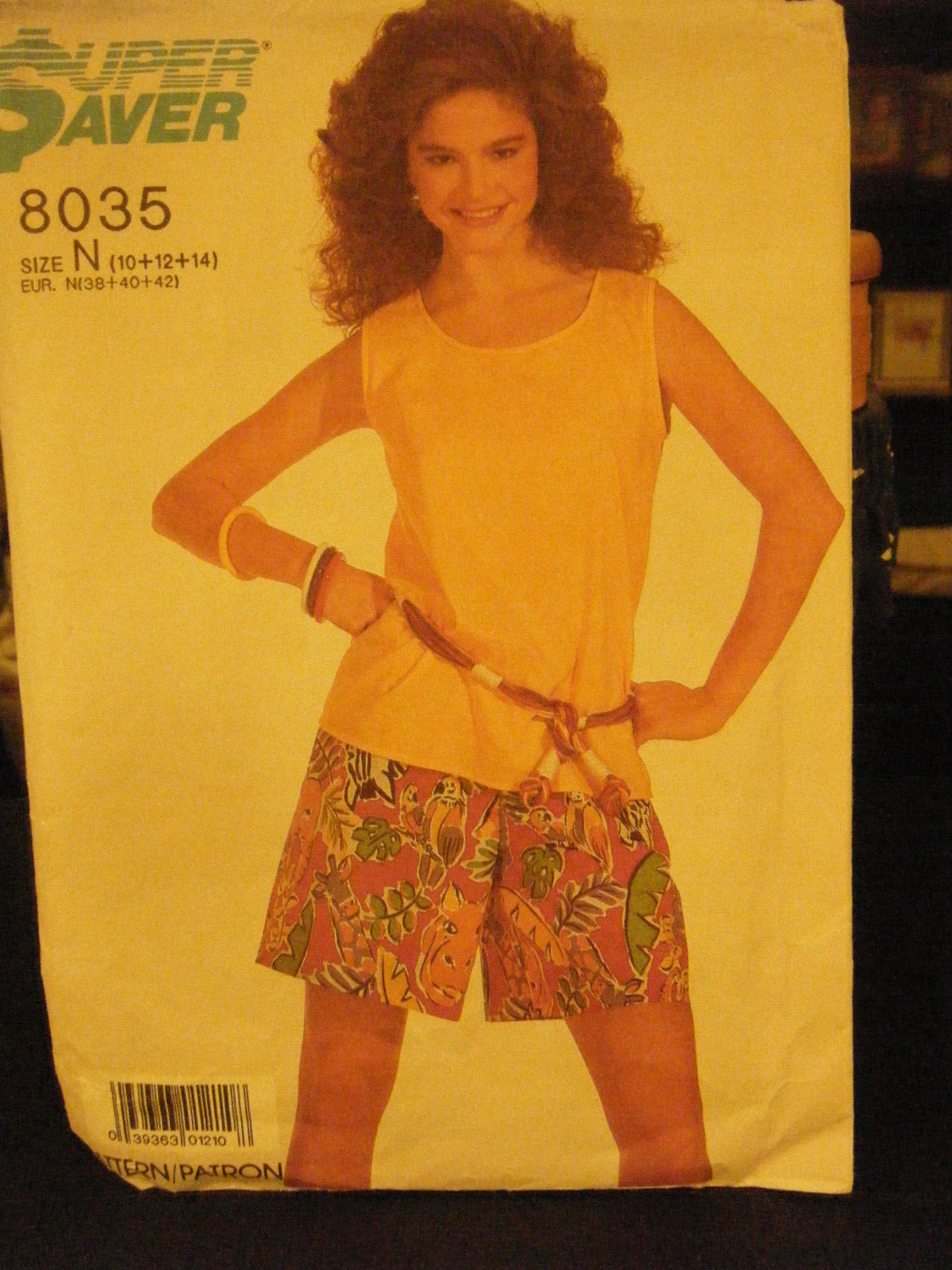 Primary image for Simplicity Super Saver 8035 Misses Top & Pull-On Pants Pattern - Size 10 & 12