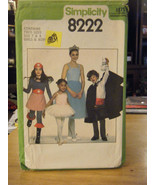 Simplicity 8222 Ballerina, Wonder Woman, Magician Costume Pattern - Size... - £5.08 GBP