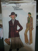 Vintage Vogue 9321 Misses Jacket, Pants &amp; Skirt Pattern - Size 8 - £6.31 GBP