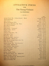 Attractive Pieces For The Young Violinist (1st Position) Music Book - 1905 - $11.67