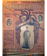 The Little Girl In Blue from A Knight For A Day Musical Sheet Music Art ... - £6.11 GBP