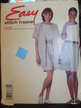 McCall&#39;s Stitch&#39;n Save 7638 Unlined Jacket, Top &amp; Shorts Pattern - Size ... - £9.08 GBP