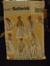 Butterick B4487 Misses Veils Pattern - One Size - $12.96