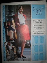 Vintage Sewing Step-By-Step #012-052-101 Straight Skirt Pattern - Sizes 14-22 - £4.46 GBP