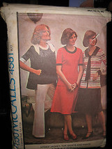 Vintage McCall&#39;s #4581 Misses Jacket/Top/Skirt/Pants Pattern - Size 10 - £6.01 GBP
