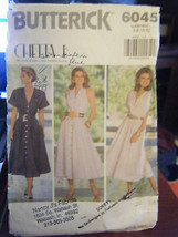 Vintage Butterick Chetta B 6045 Misses Dresses Pattern - Sizes 6/8/10 - £7.48 GBP