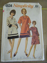 Vintage Simplicity 6634 Misses Dress Pattern - Size 12 Bust 32 - £8.29 GBP