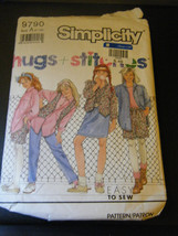 Simplicity 9790 Pants, Shorts, Skirt, Shirt &amp; Lined Vest Pattern - Size 7-14 - £6.99 GBP