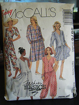 McCall&#39;s 5876 Misses Jumpsuit &amp; Dresses in 3 Lengths Pattern - Size XS (6-8) - £4.36 GBP