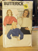 Butterick 6132 Misses Blouses Pattern - Size 14 - £4.62 GBP