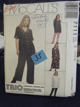 McCall&#39;s 7111 Maternity Jumpsuit, Dress, Tunic &amp; Leggings Pattern - Size... - £7.15 GBP