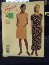 McCall&#39;s Stitch&#39;n Save 2176 Misses Dress in 2 Lengths Pattern - Size 14/... - £7.26 GBP