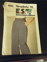 Simplicity 9026 Misses Pants Pattern - Size 12/14/16 - $8.41