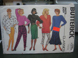 Butterick 4127 Misses Pants &amp; Skirt Pattern - Size 6/8/10 - £6.35 GBP