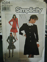 Vintage Simplicity 8384 Misses Dress Pattern - Size 16 - £6.54 GBP