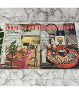 House Garden Vintage Magazine 1967 Lot of 2 Interior Design Mid Century ... - $21.77