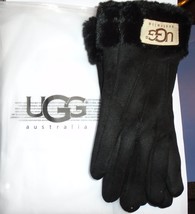 UGG gloves - women&#39;s - black - new - £9.37 GBP