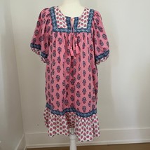 Old Navy Bohemian Floral Paisley Puff-Sleeve Printed Mini Swing Dress Me... - $656.79 MXN