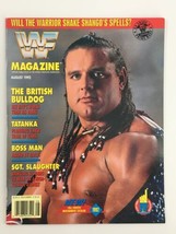 VTG WWF Magazine August 1992 The British Bulldog, Tatanka and Sgt. Slaughter - £10.42 GBP
