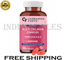 Carbamide Forte Hydrolyzed Multi Collagen, 90 Tablets |Peptide Pack Of 1 - $35.99