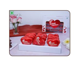 Sweet Love Heart Shaped Assorted Chocolate for Special Valentine Day - £14.57 GBP