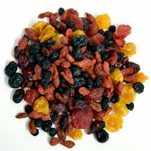 Fresh Dried Blueberry, Cranberry, Strawberry, Cherry, Gojiberry Mix (50Gm each) - £24.76 GBP