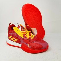 adidas ZoneBoost Boost ATL Atlanta Hawks Basketball FY0869 Red Gold Whit... - $89.09