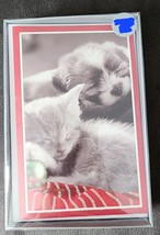 American Greetings Puppy Kitten Glitter Holiday Boxed Cards One Design 6... - $12.99