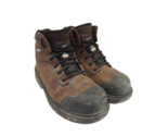 Dakota Men&#39;s 6&#39;&#39; 6002 Steel Toe Steel Plate Leather Work Boots Brown Siz... - $56.99