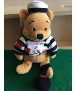 Disney Winnie The Pooh PRISONER OF LOVE 8&quot; Bean Bag Plush Stuffed Animal - $16.41 CAD