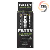 Full Box 20x Sticks Sweetwood Smoke &amp; Co Fatty Jalapeno Smoked Meat Sticks | 2oz - £55.15 GBP