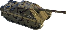 Micro Machines Vehicle German Jagdpanther V RO3 Military Tank Brown Galoob - £15.95 GBP